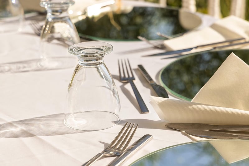 Mismatched Tableware